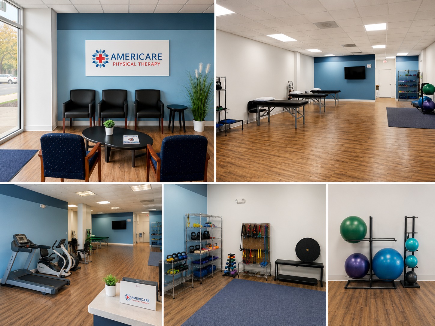 1st Americare Physical Therapy clinic interior